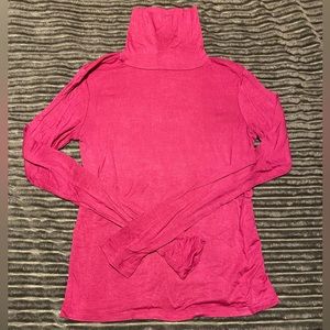 Pink Turtleneck